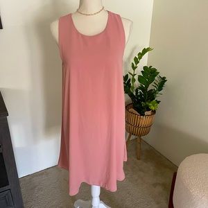 Pink spring dress